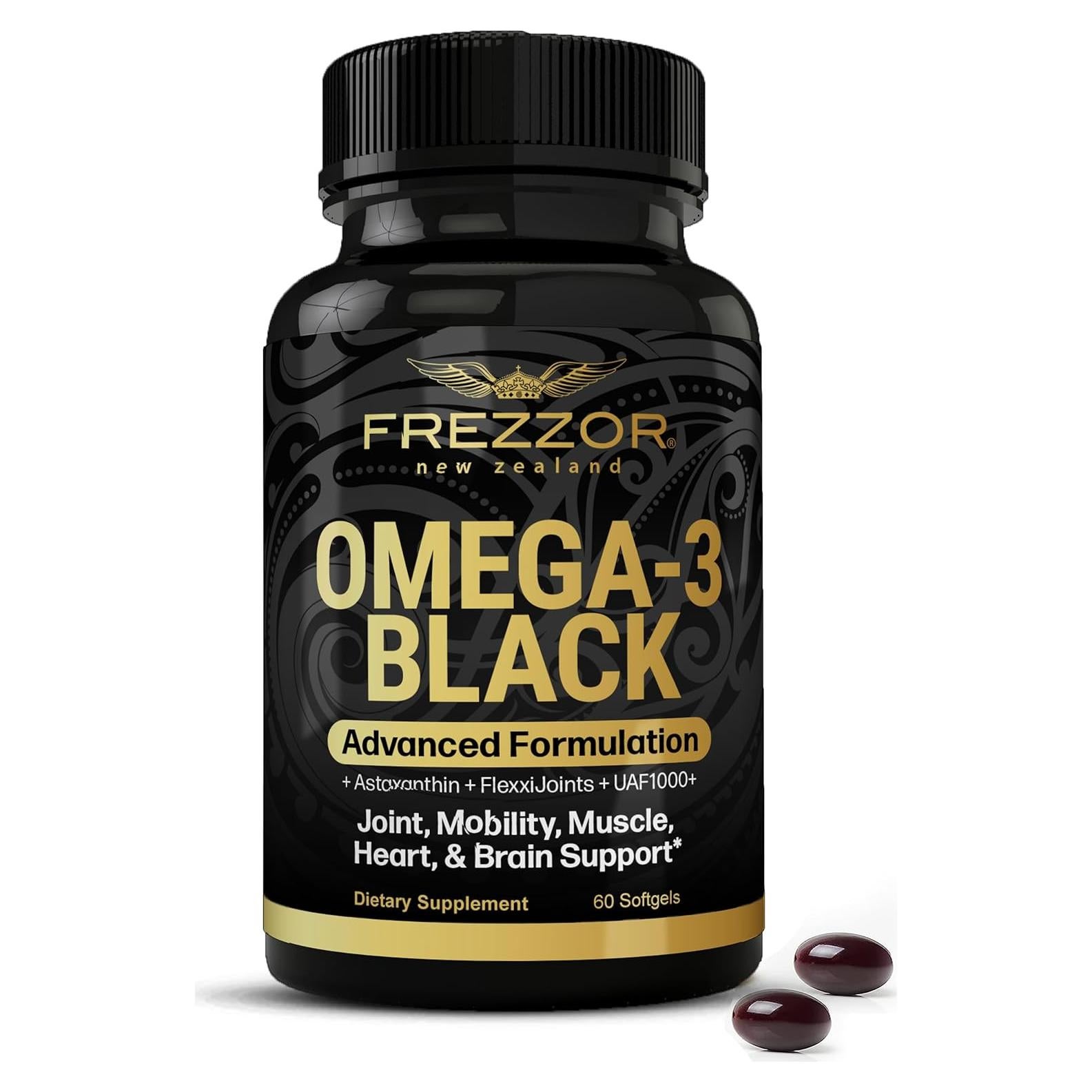 Suplemento Omega 3 FREZZOR 60 Softgels 450mg Mejillón NZ