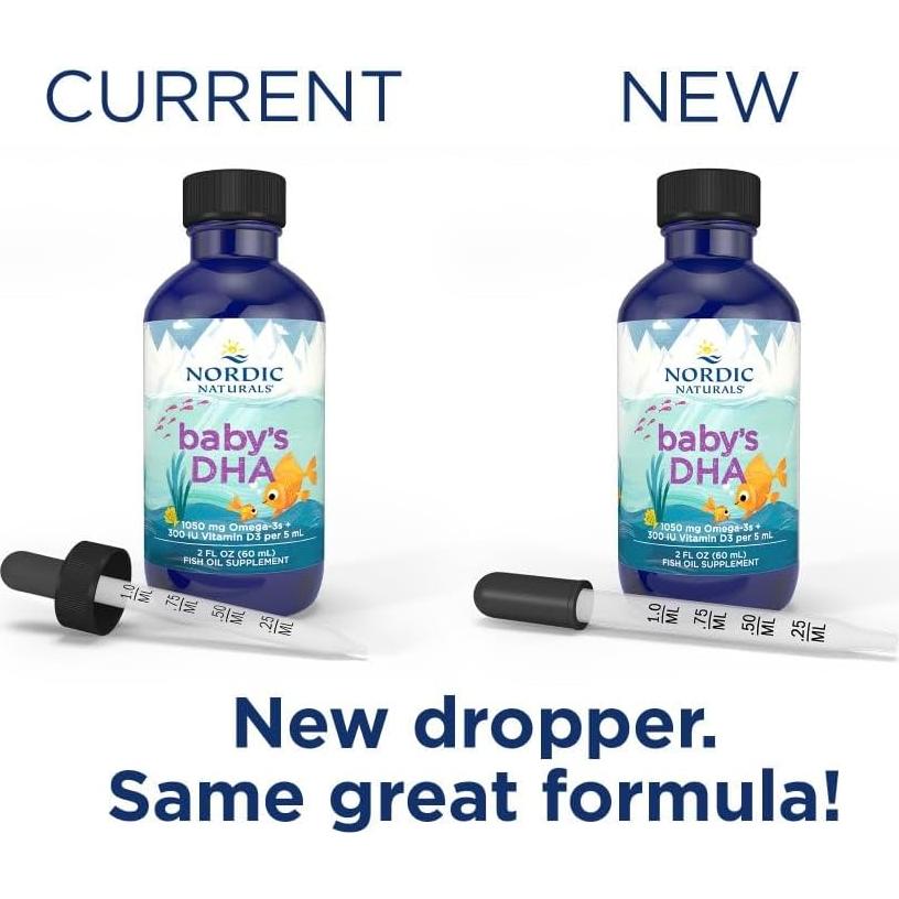 DHA para Bebés Nordic Naturals 60 ml - 1050 mg Omega-3