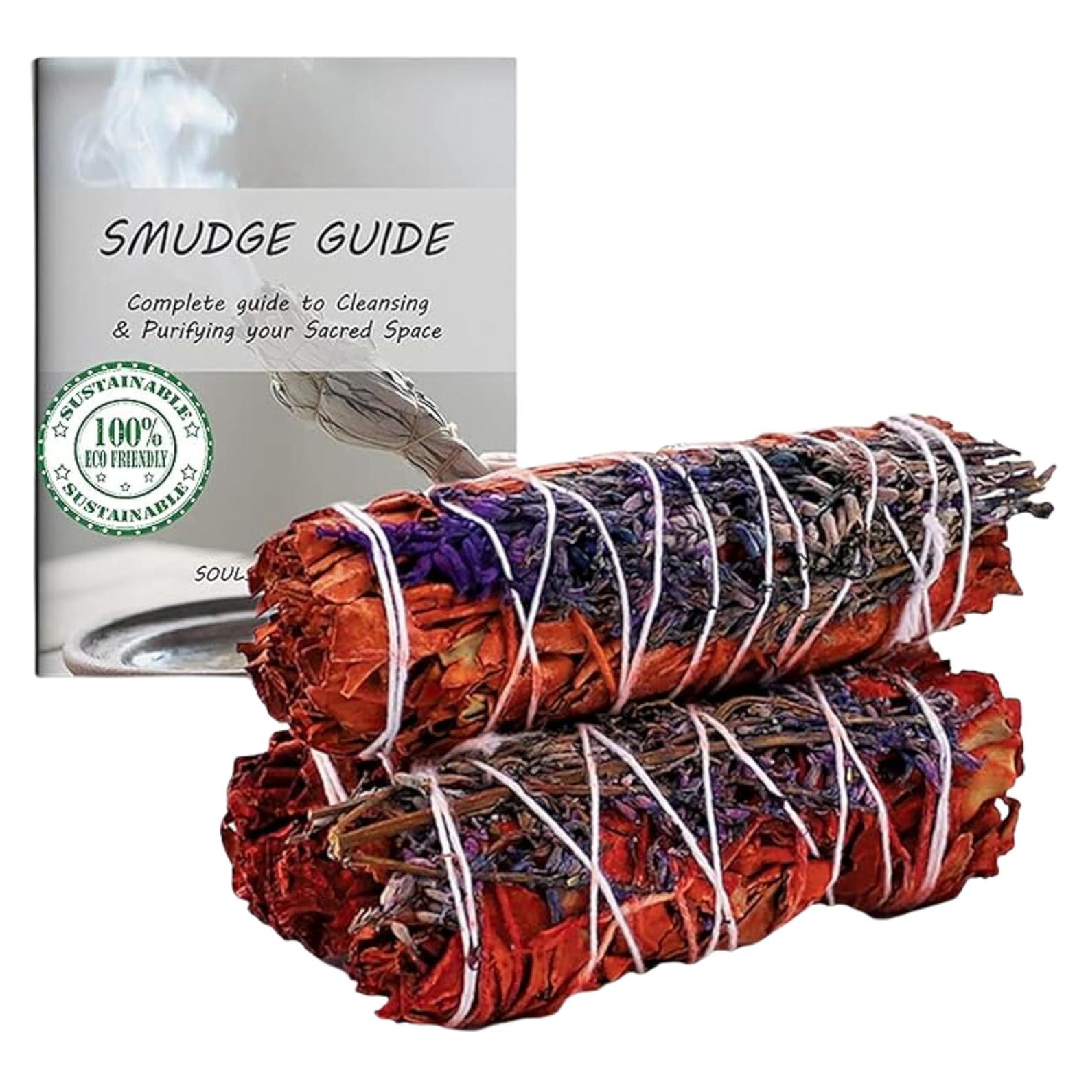 Palos de Salvia de Sangre de Dragón y Lavanda Ancientveda - 3 Unidades