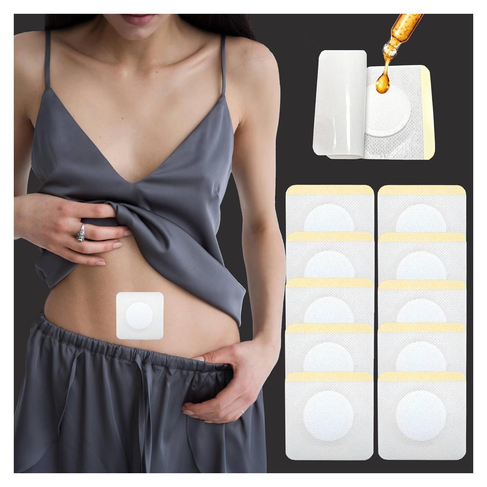 10 Piezas Paquete de Aceite de Ricino Autoadhesivo Pedobi