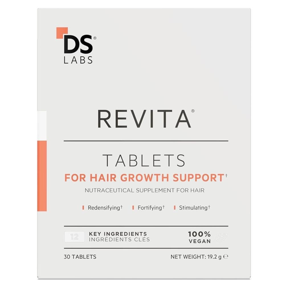 Tabletas Revita DS Labs - Suplemento para Cabello Saludable 30 Unidades