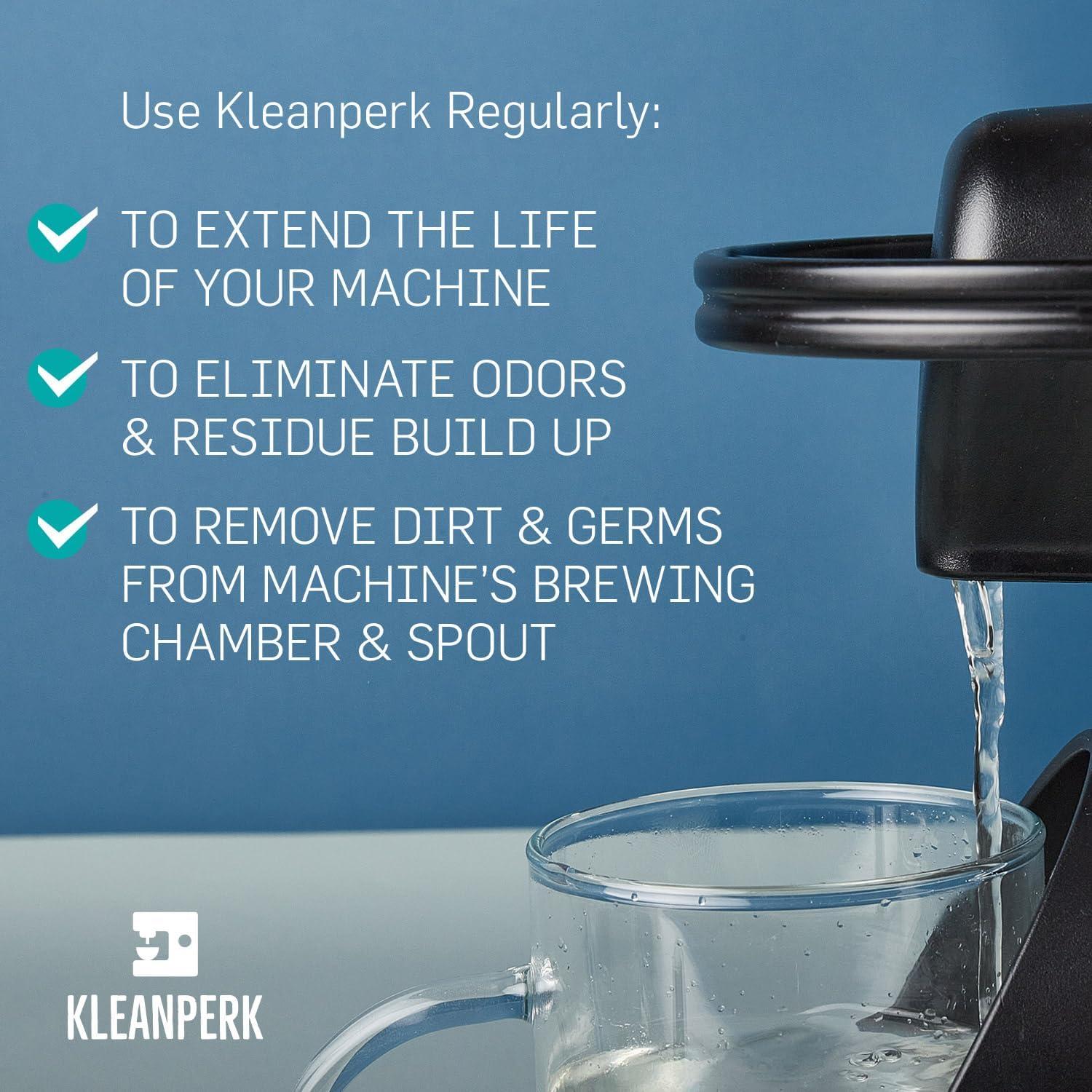 5 Cápsulas de Limpieza KLEANPERK para Nespresso Original