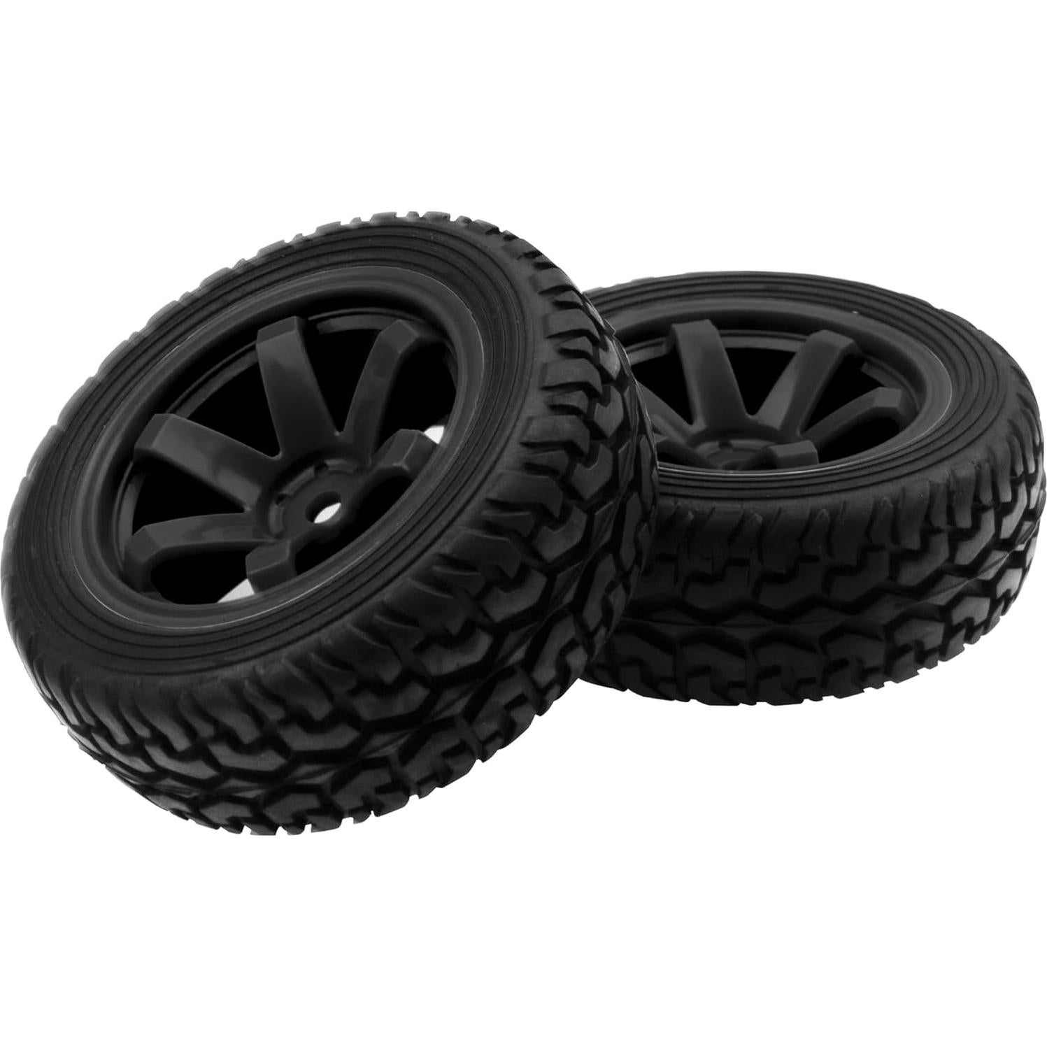 Neumáticos de goma 75mm HIRCQOO para RC 1/10 1/12 en carretera