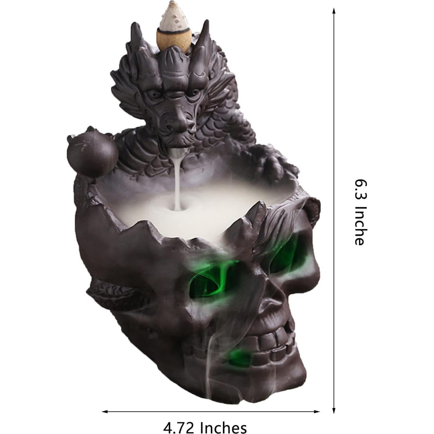 Soporte de Incienso de Dragón Romehaha - Cerámica 12x16cm