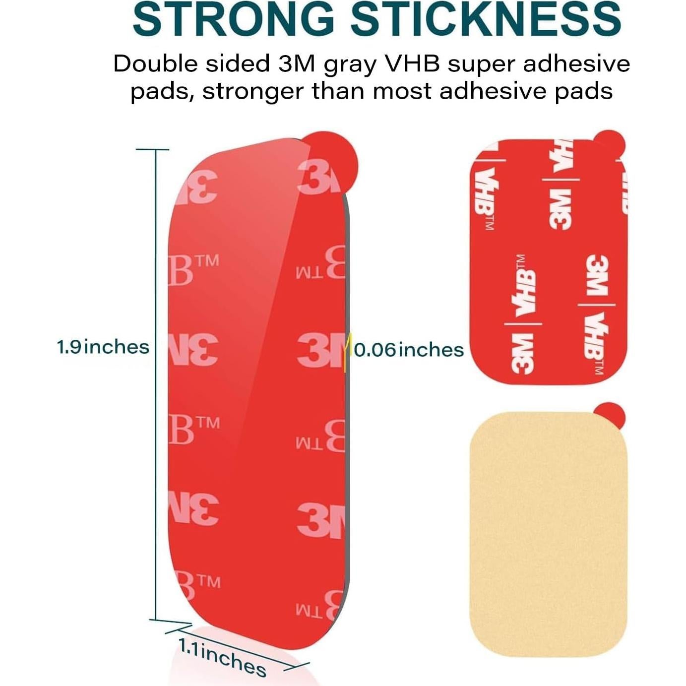 Almohadillas Adhesivas 3M VHB APPS2Car para Soporte de Teléfono