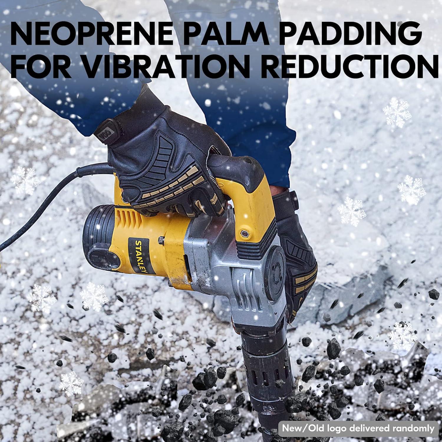 Guantes Mecánicos Impermeables Laborsing GA8954FW Talla S Marrón