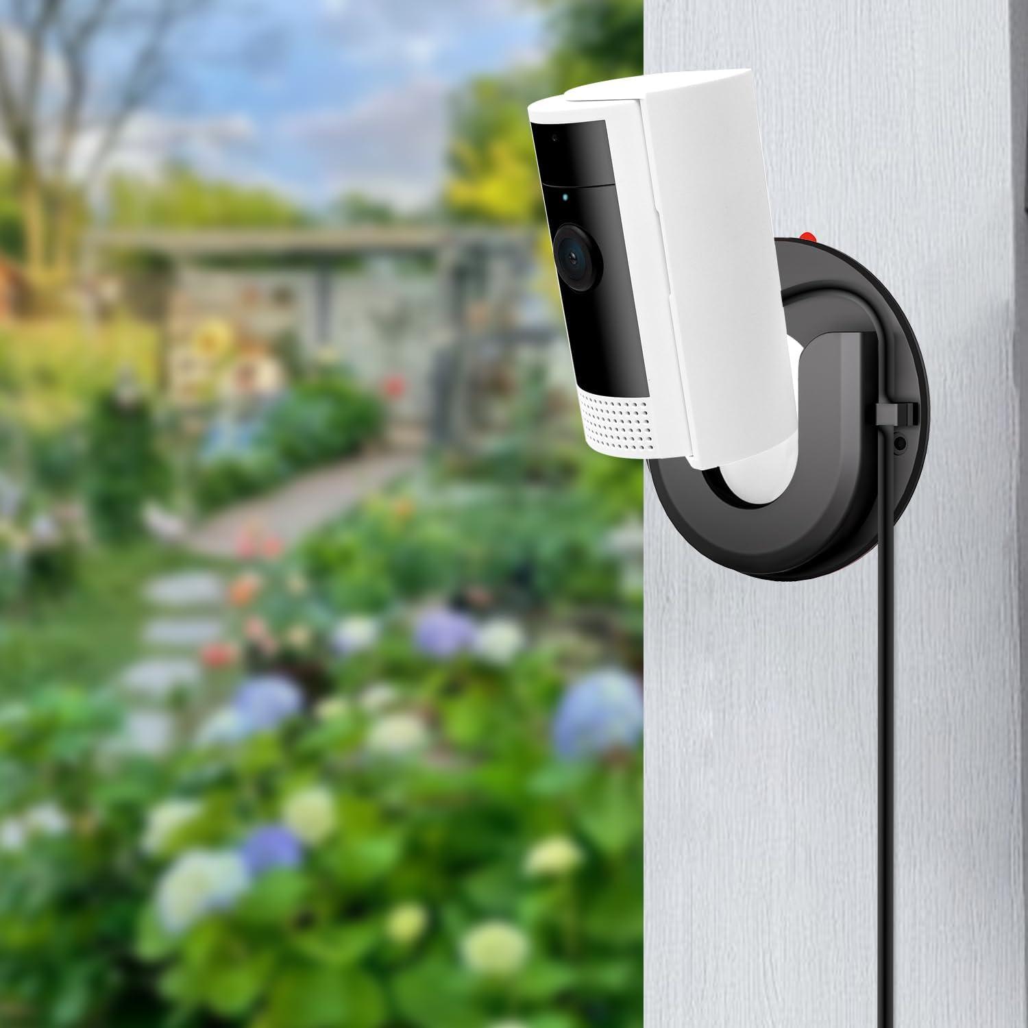 Soporte de Pared Adhesivo para Cámara Ring iTODOS - 2 Piezas