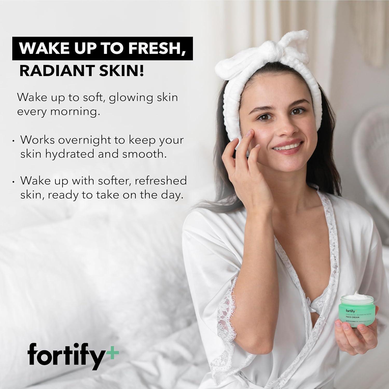 Hidratante Facial Fortify Skincare 50ml Péptidos Colágeno