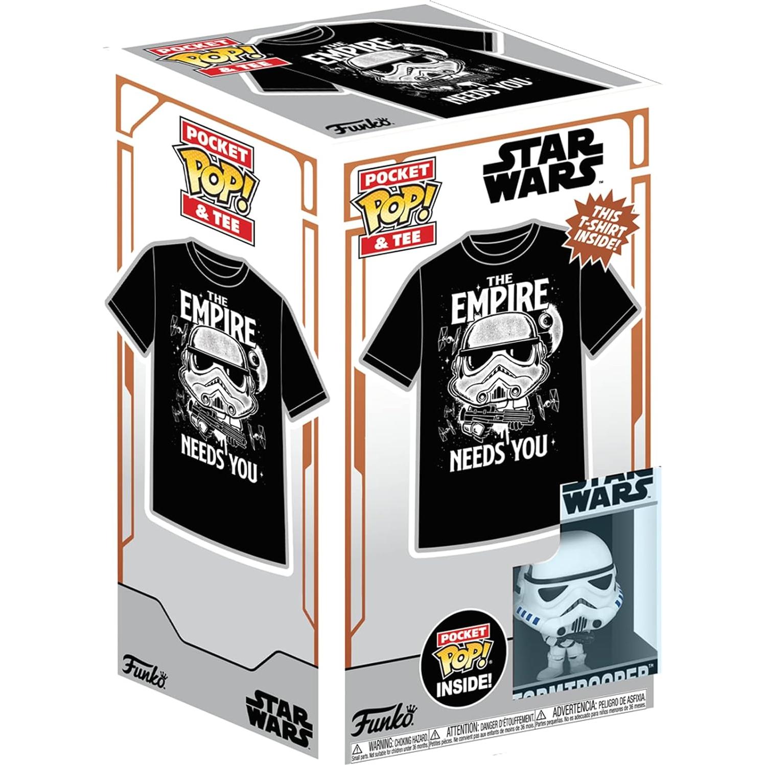 Camiseta Funko Pop! Star Wars Stormtrooper Niños M