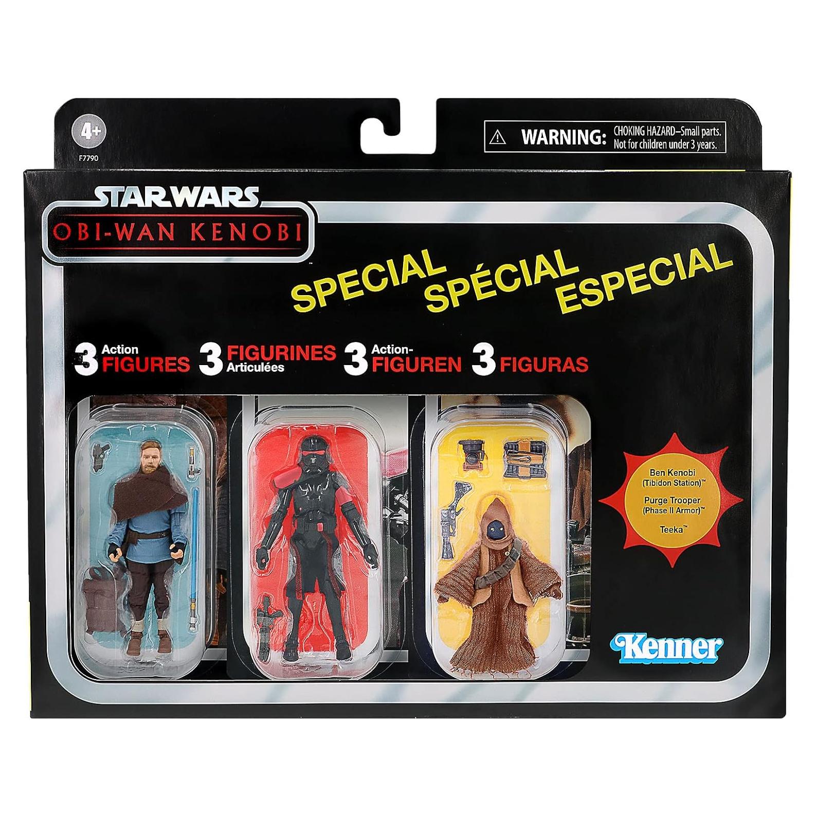 Figuras de Acción Star Wars Vintage Obi-Wan Kenobi 3.75"