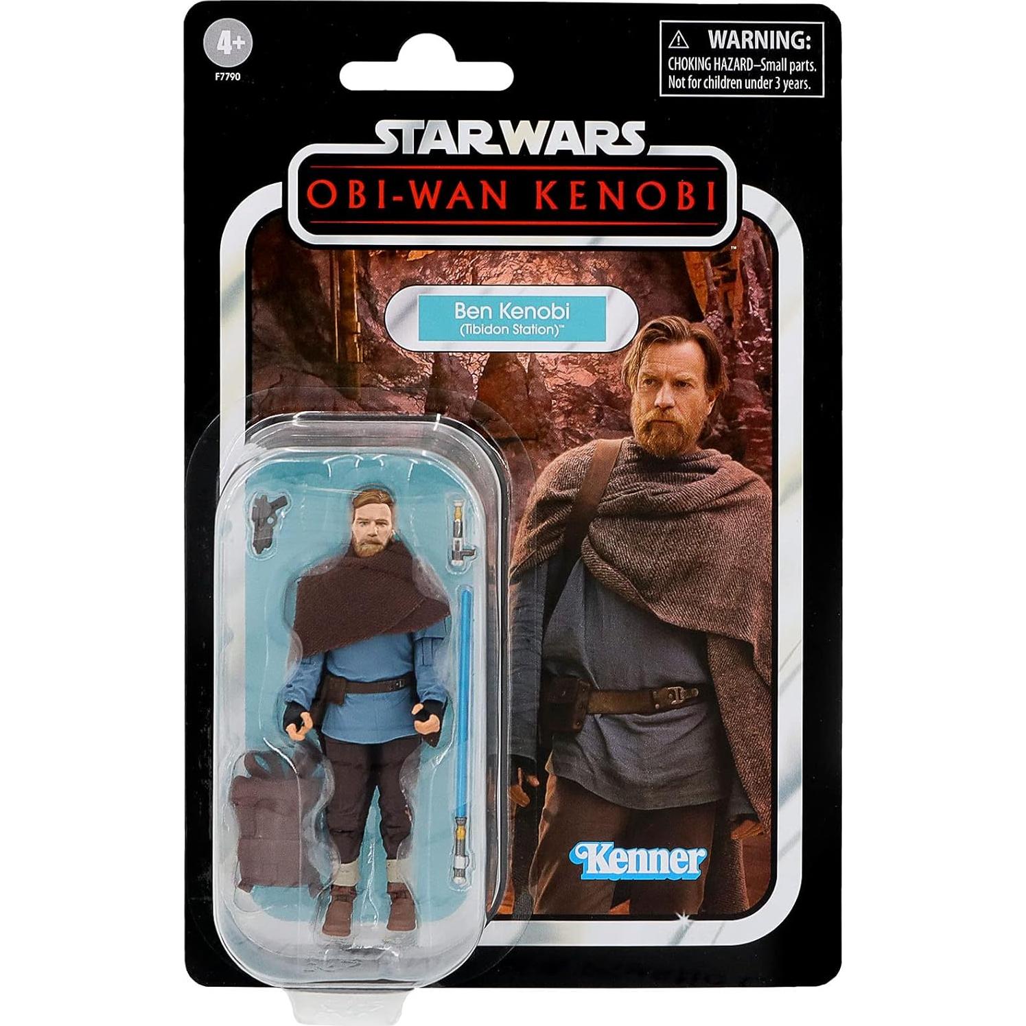 Figuras de Acción Star Wars Vintage Obi-Wan Kenobi 3.75"
