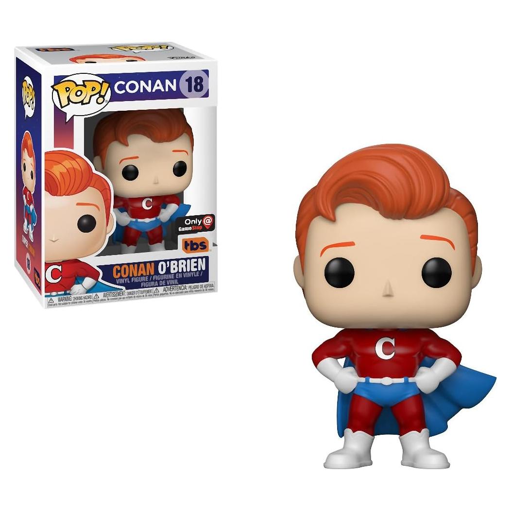 Figura de Vinilo Funko Pop Conan O'Brien Super Suit