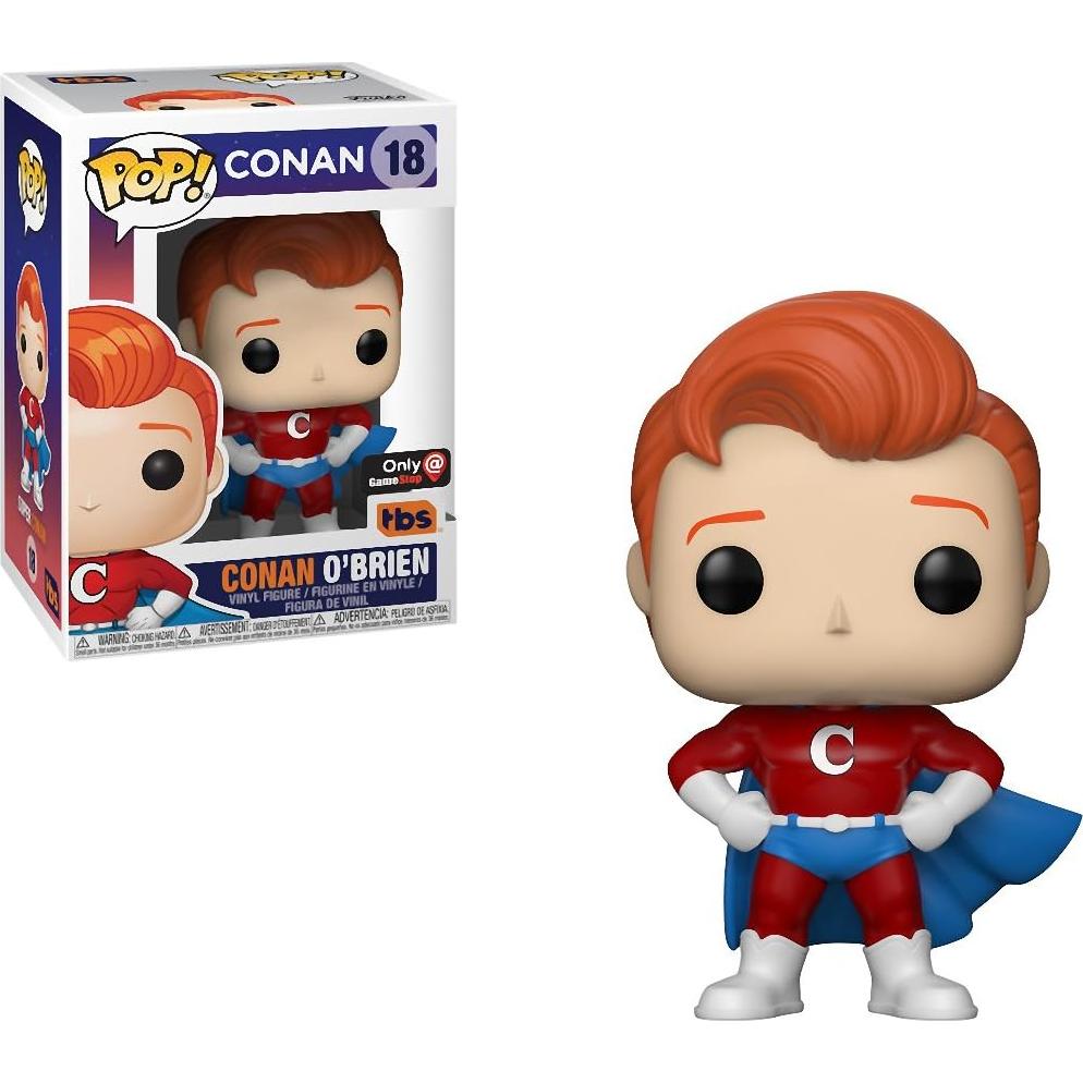 Figura de Vinilo Funko Pop Conan O'Brien Super Suit