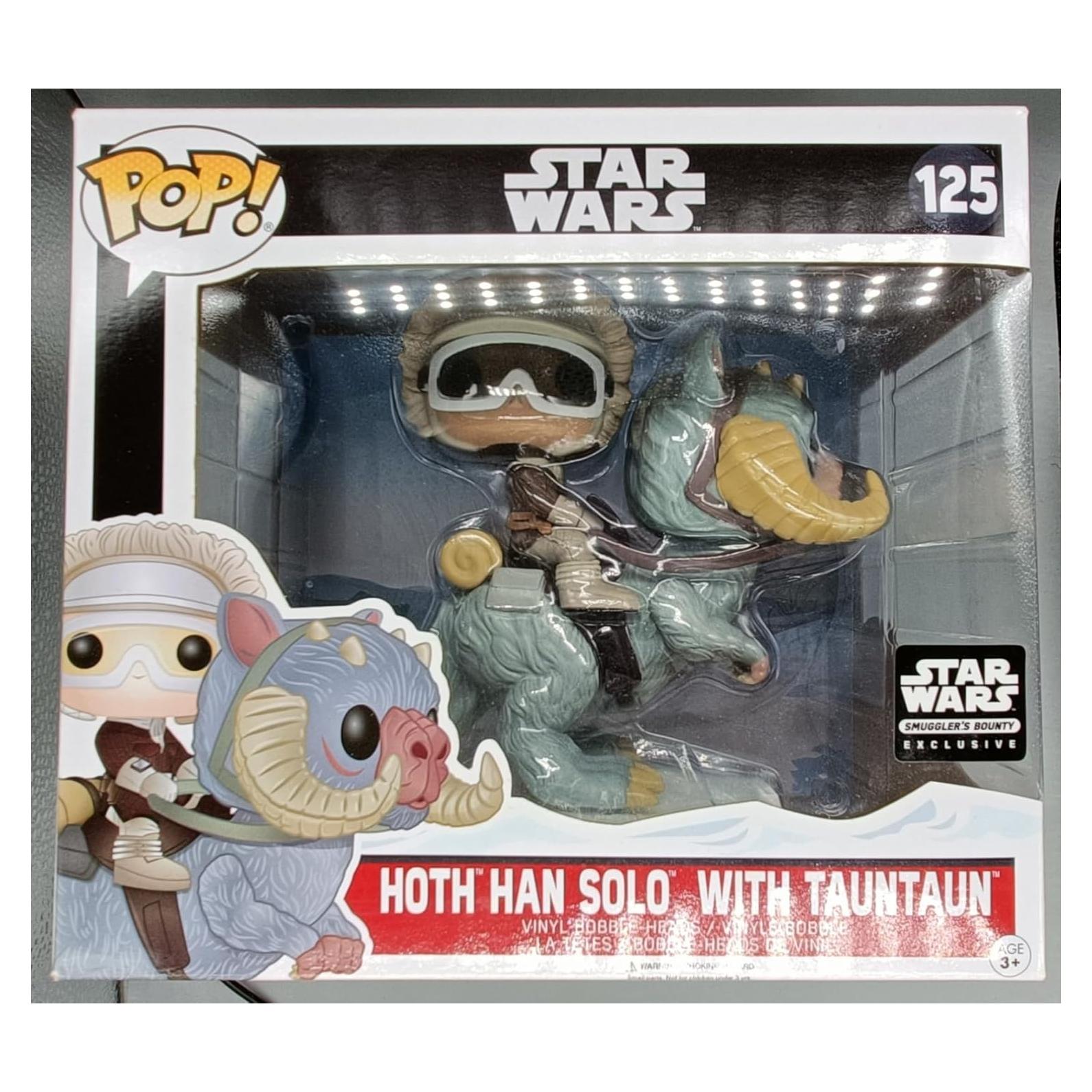 Figura POP! Star Wars Hoth Han Solo con Tauntaun Funko