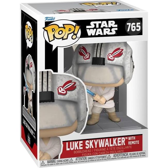 Figura POP! Luke Skywalker Control Remoto Funko 11.6 cm