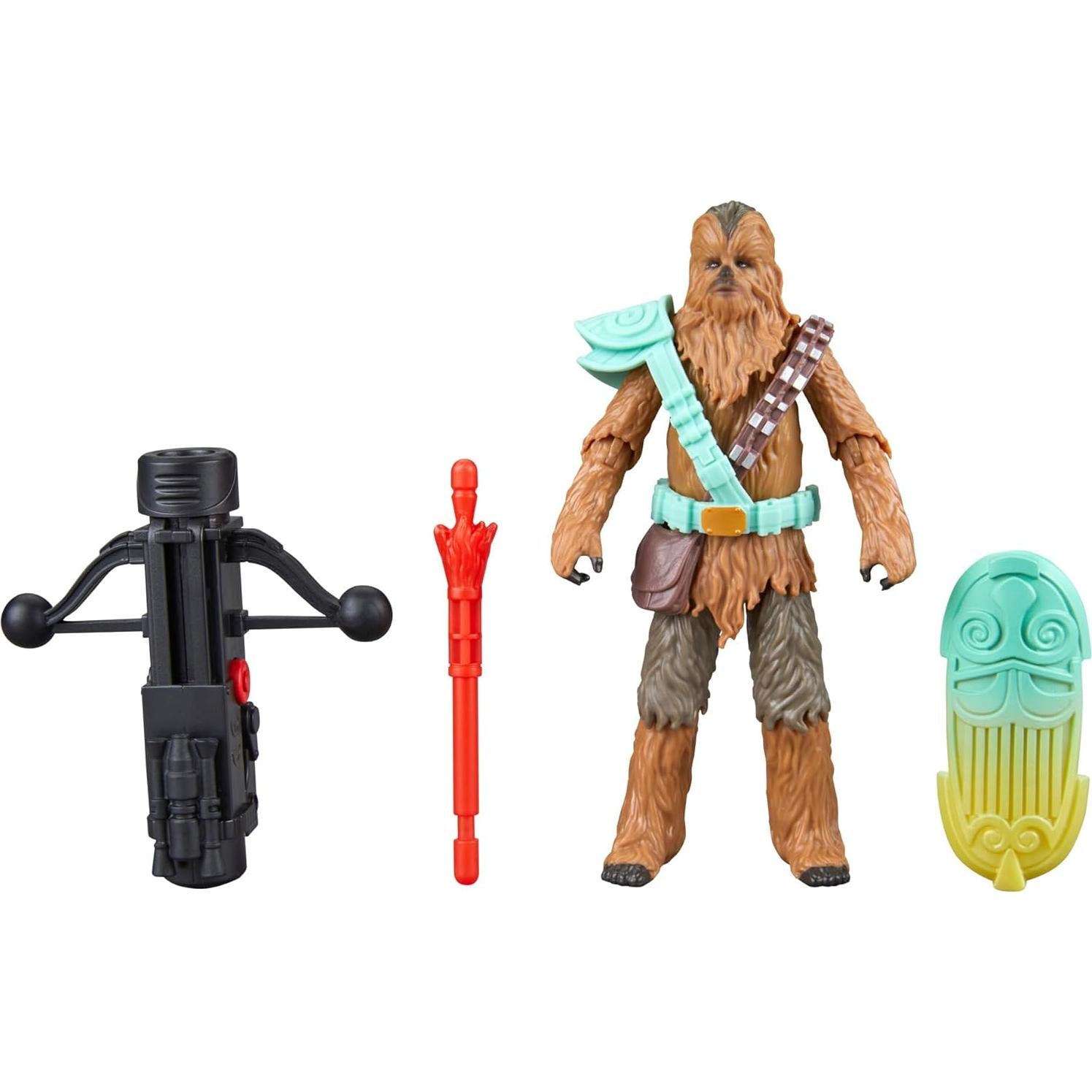 Figura de Acción Chewbacca 10 cm Hasbro Star Wars con Accesorios