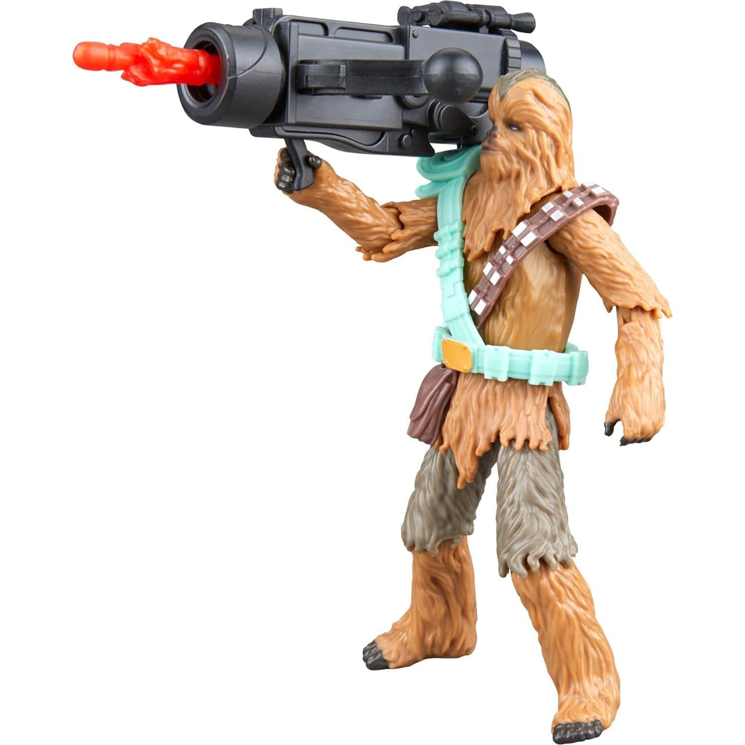 Figura de Acción Chewbacca 10 cm Hasbro Star Wars con Accesorios