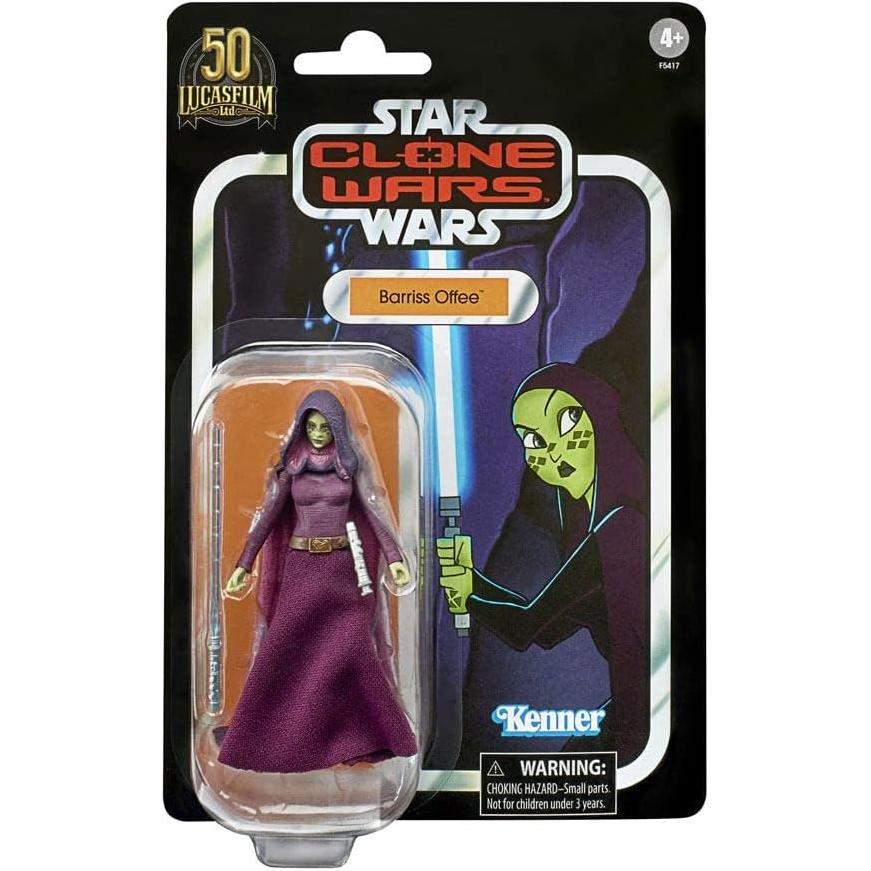 Figura de Acción Barriss Offee 10 cm Star Wars Vintage