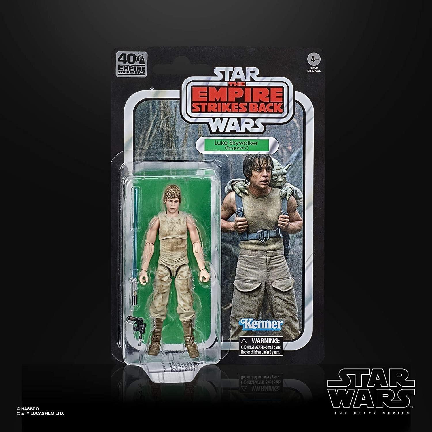 Figura Coleccionable Luke Skywalker Dagobah 6" Hasbro 40 Aniversario