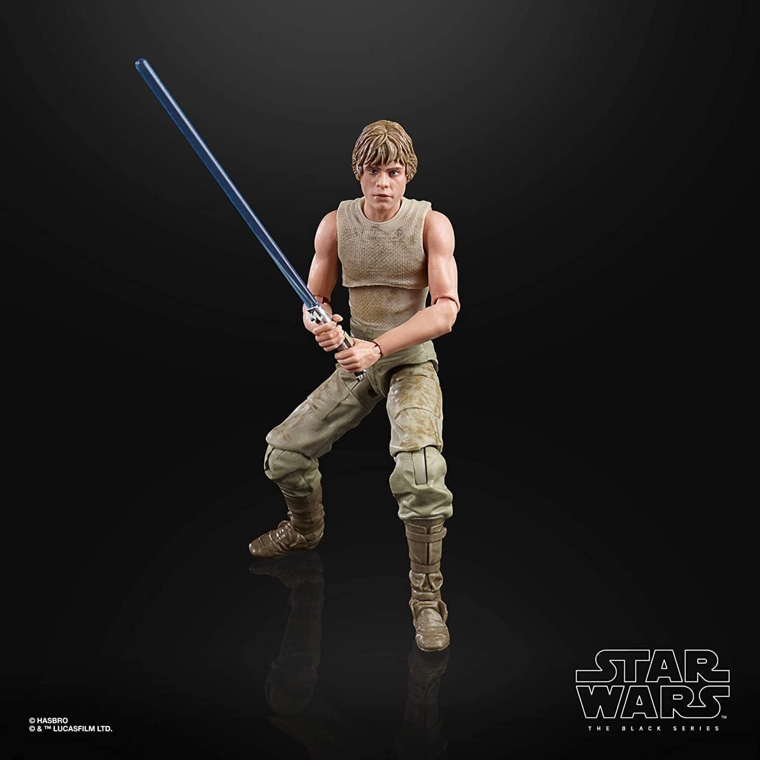 Figura Coleccionable Luke Skywalker Dagobah 6" Hasbro 40 Aniversario