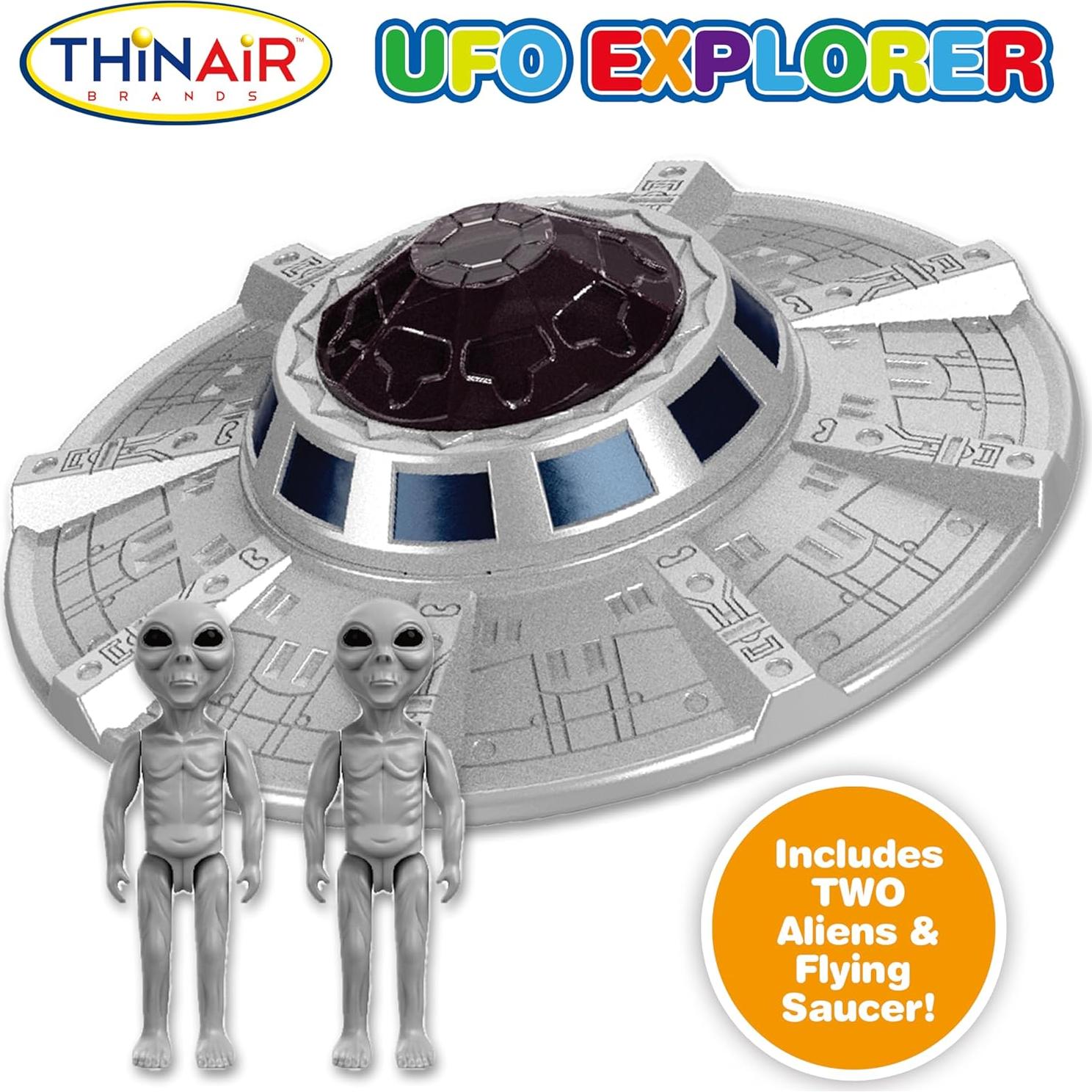 Juguete Espacial Nave Cohete UFO Nature Bound 1:18 con Luces