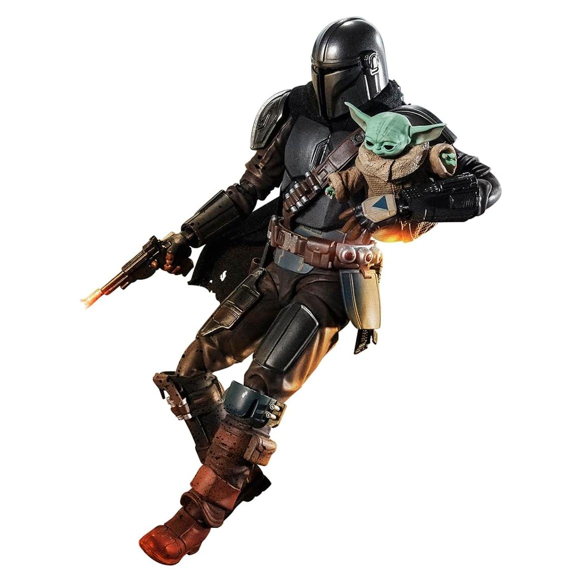Figura de Acción S.H. Figuarts Mandalorian y Grogu 15 cm
