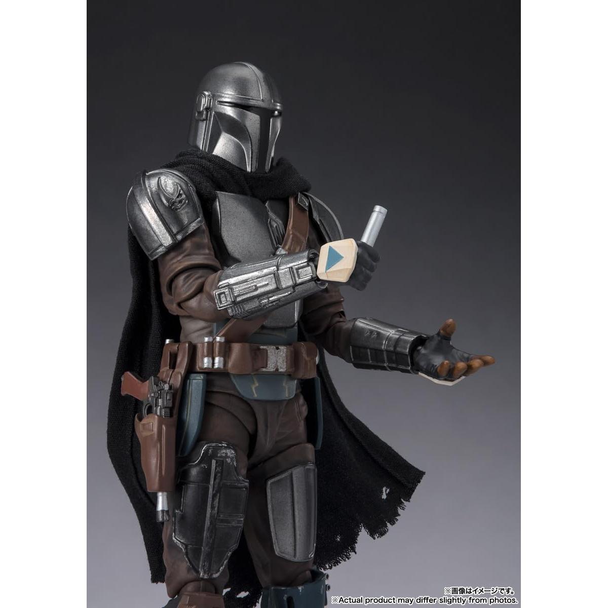 Figura de Acción S.H. Figuarts Mandalorian y Grogu 15 cm