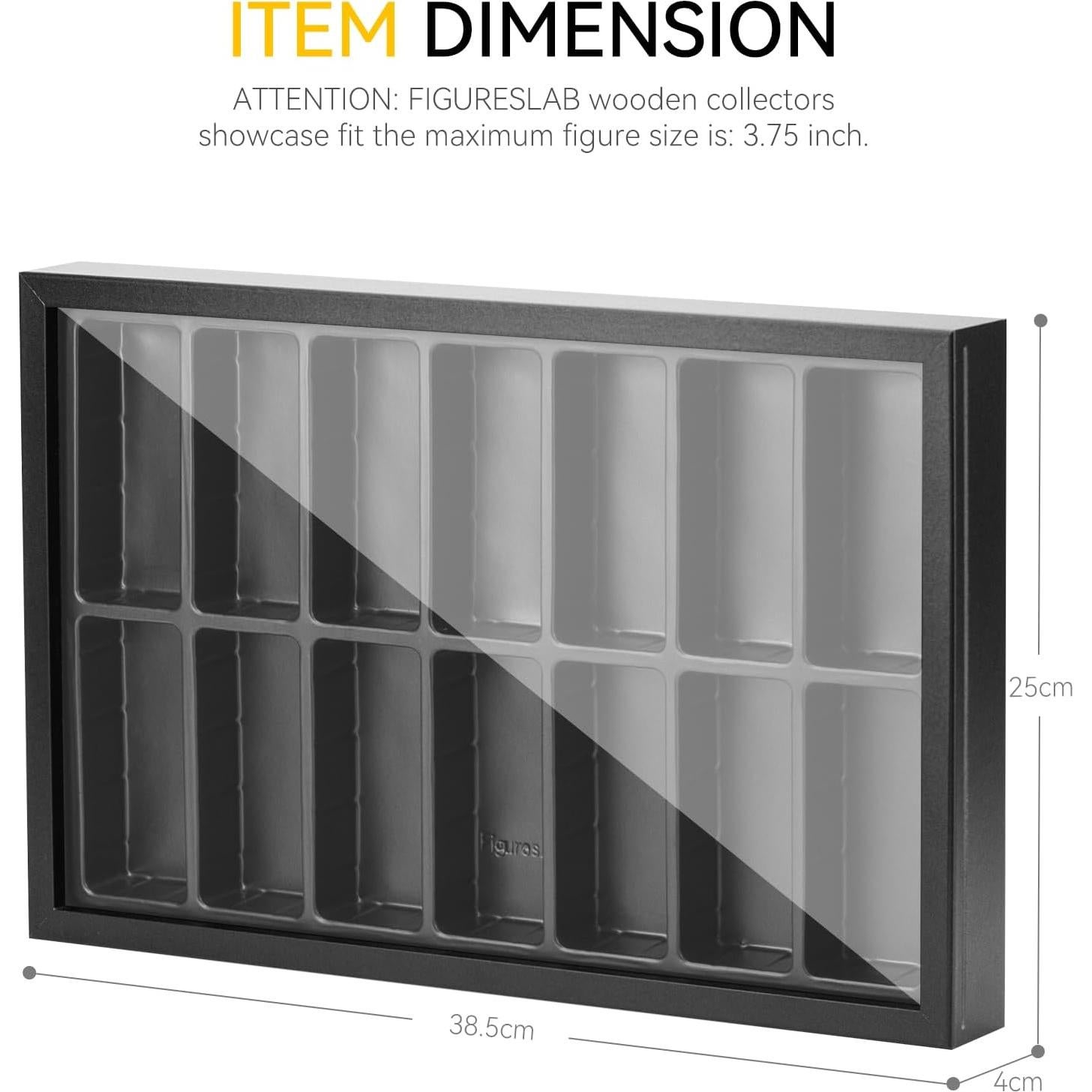 Vitrina de Exhibición FIGURESLAB para Figuras de 3.75"