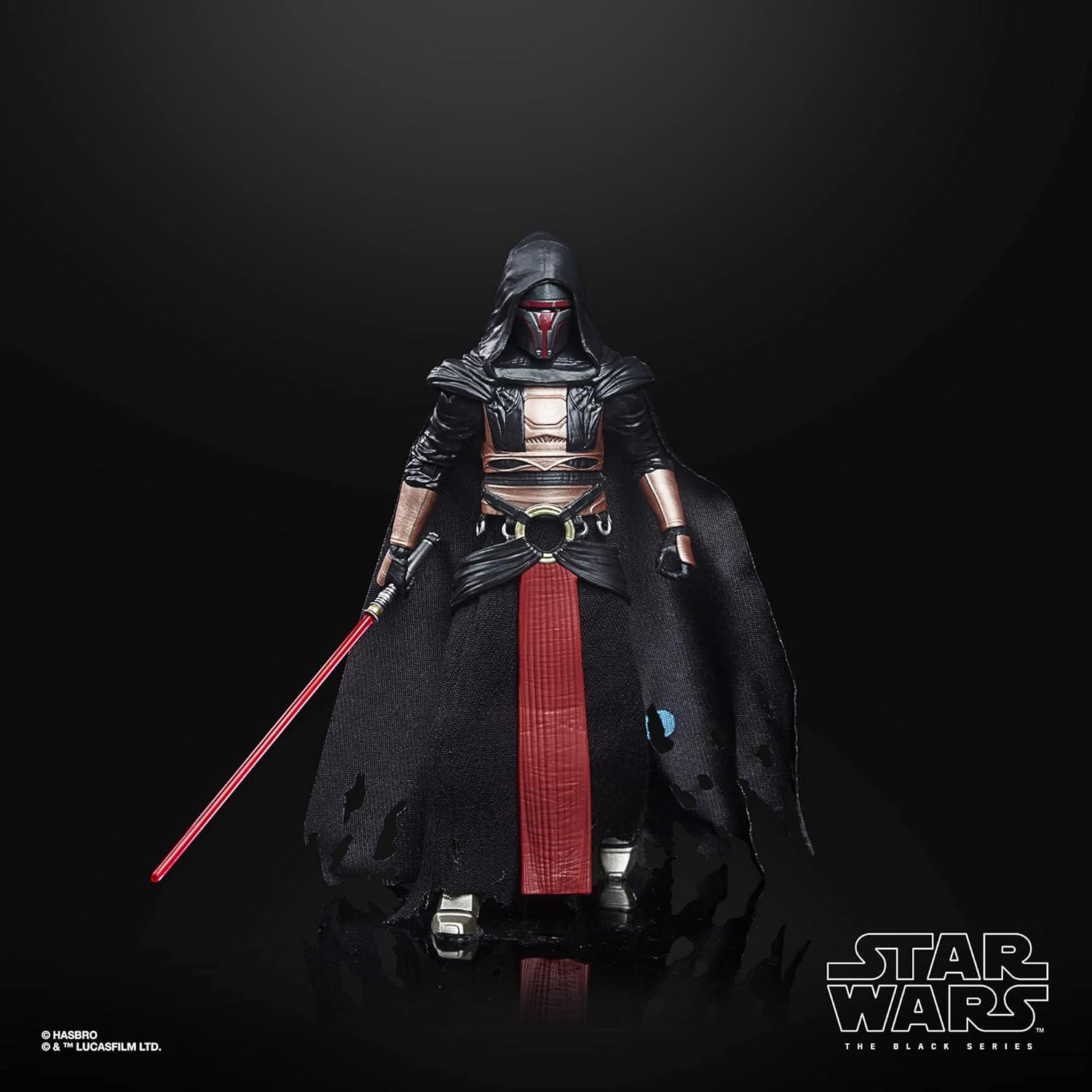 Figura Darth Revan 6" Star Wars Serie Negra 50 Aniversario