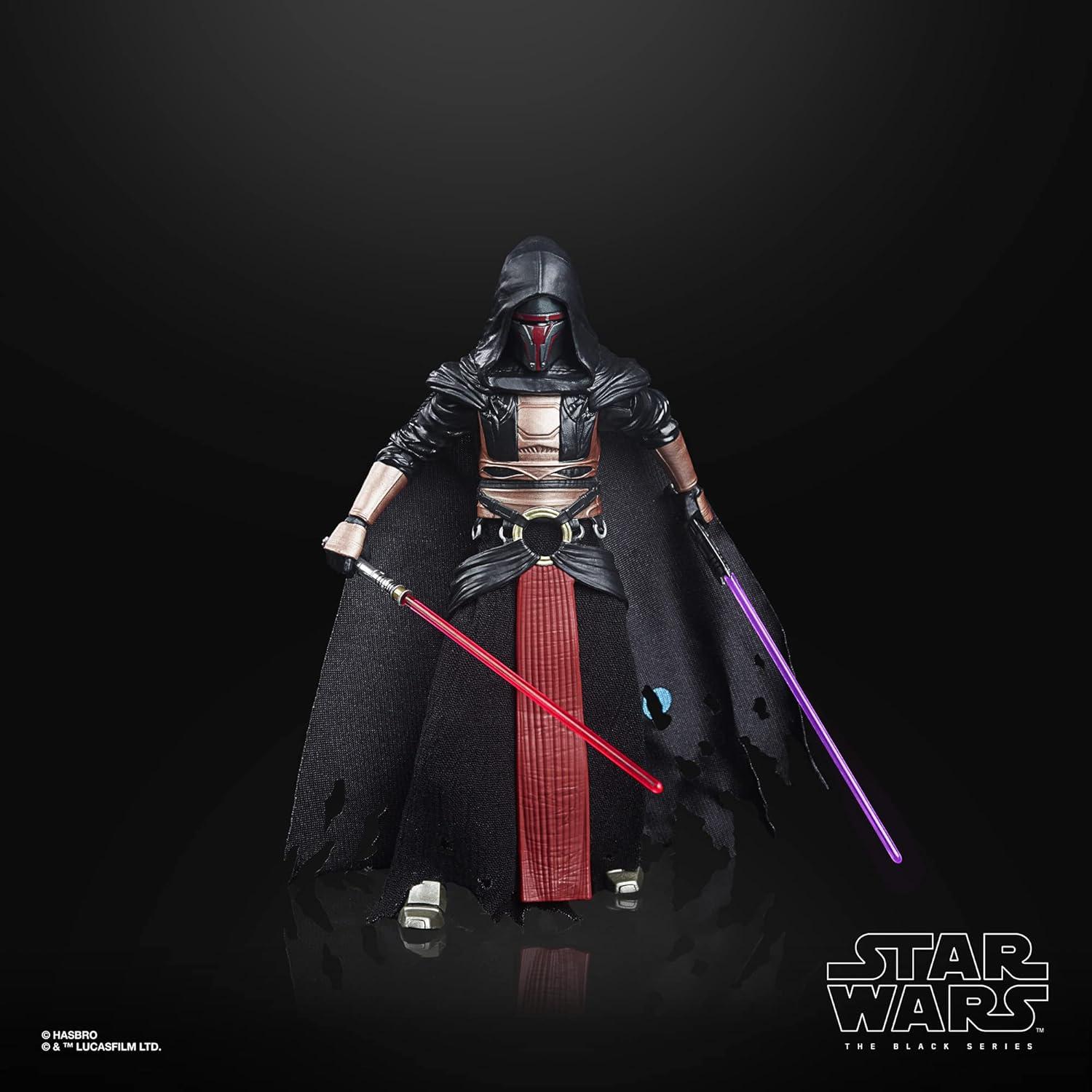 Figura Darth Revan 6" Star Wars Serie Negra 50 Aniversario