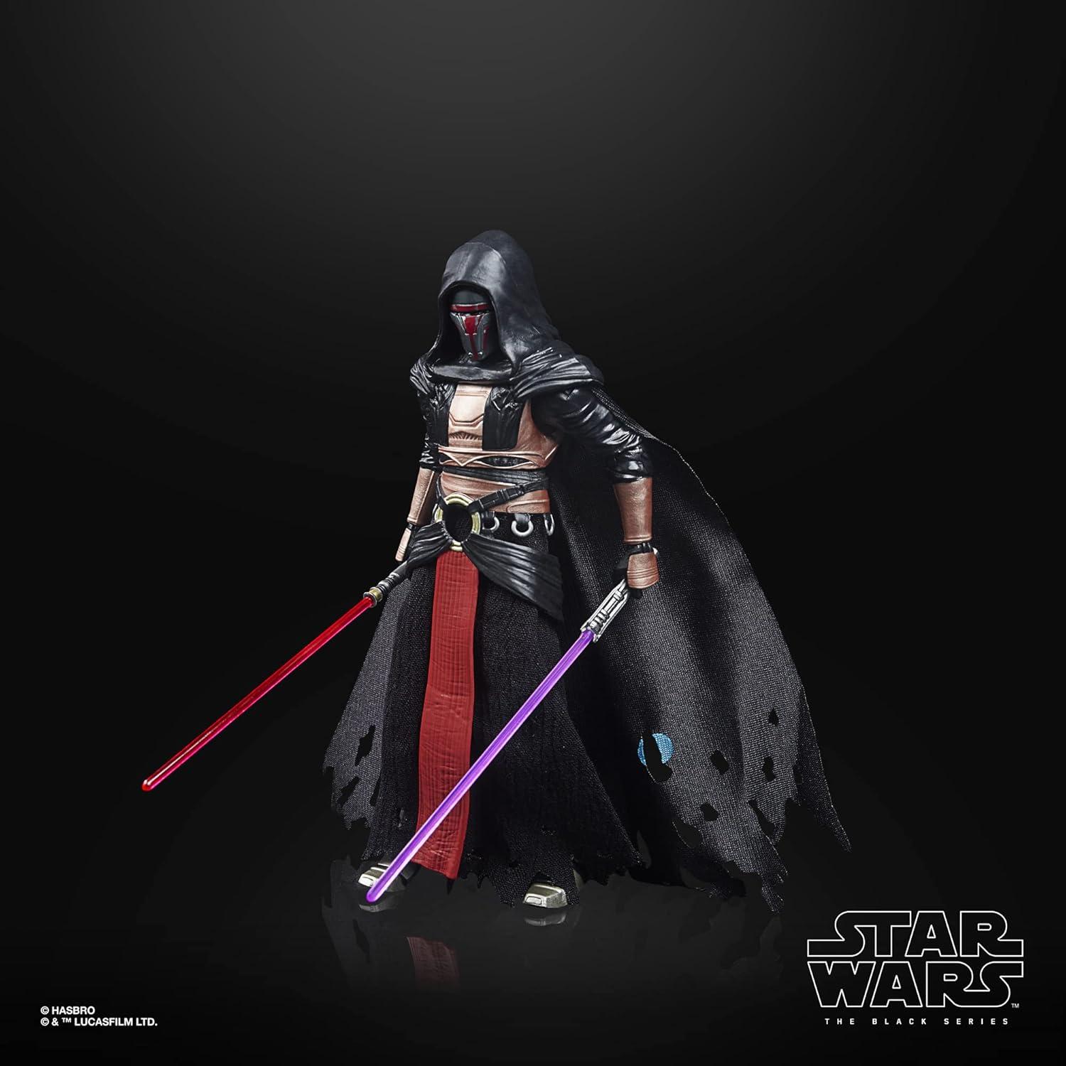 Figura Darth Revan 6" Star Wars Serie Negra 50 Aniversario