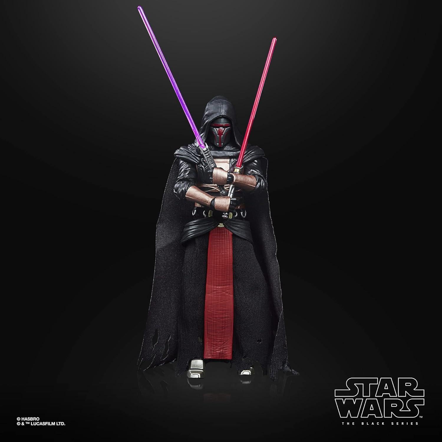 Figura Darth Revan 6" Star Wars Serie Negra 50 Aniversario