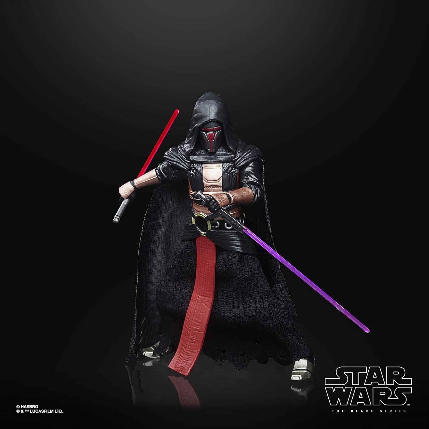 Figura Darth Revan 6" Star Wars Serie Negra 50 Aniversario