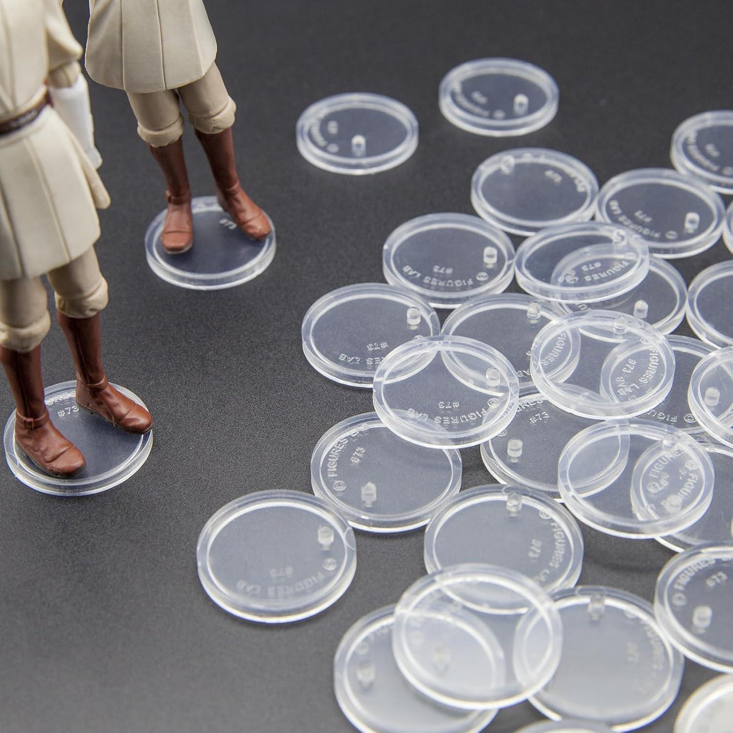 Base de Exhibición Redonda 70 Piezas SIXPOINTS 25mm