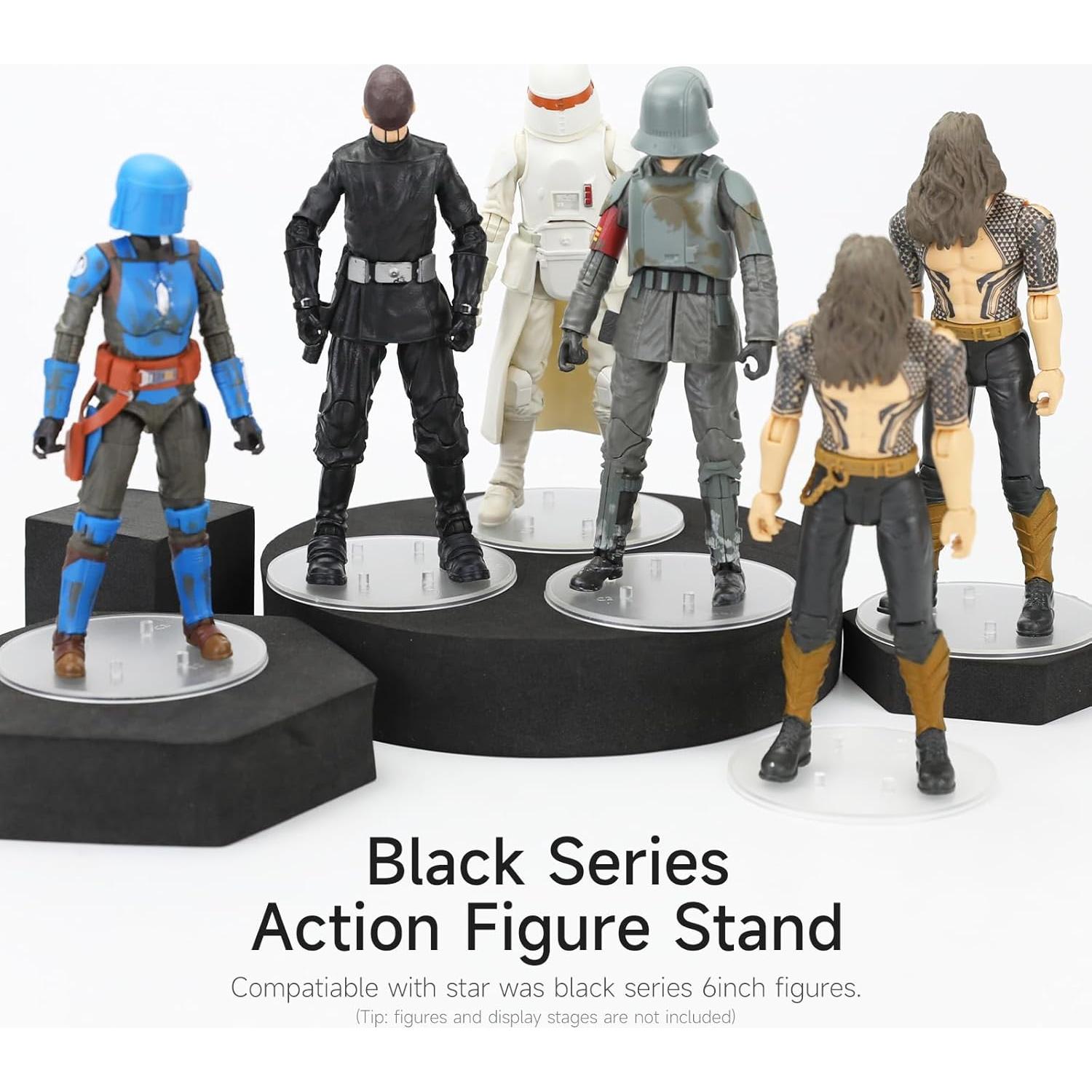 Base de Exhibición para Figuras de Acción DisplayMore 32 Piezas