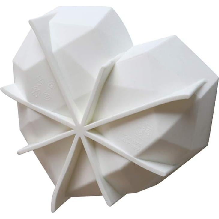 Molde de Pastel Mousse Corazón Diamante AntranStore - Silicona
