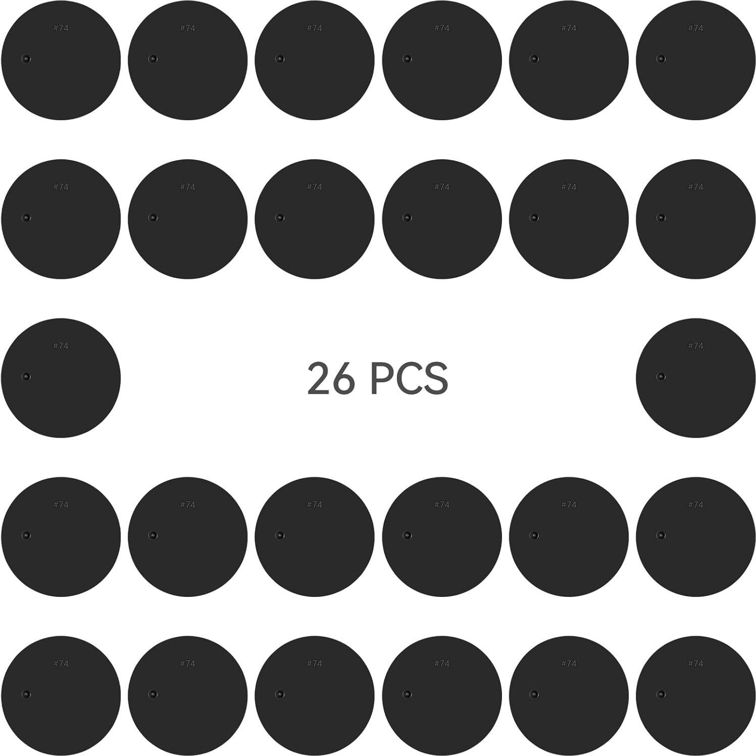 Soporte de Exhibición para Figuras de Acción TITAWU 26 Pcs Negro