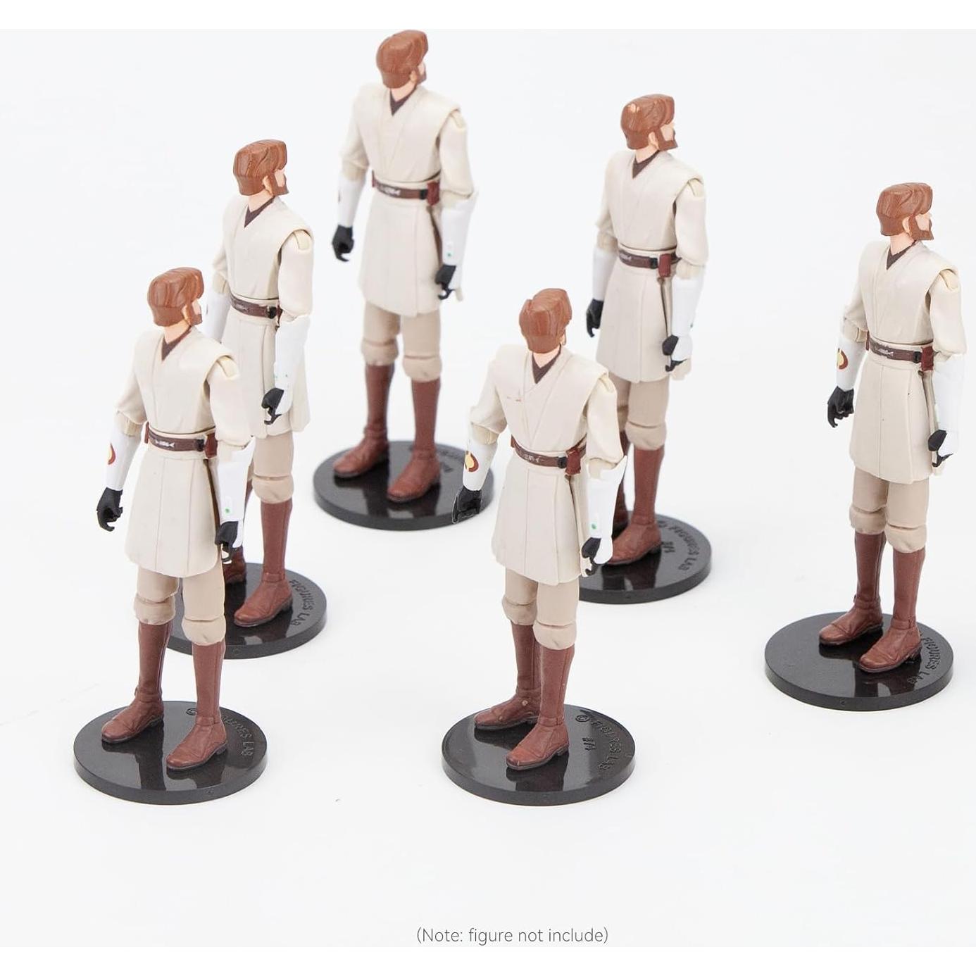 Soporte de Exhibición para Figuras de Acción TITAWU 26 Pcs Negro