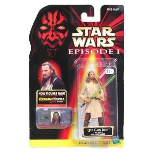 Figura de Acción Qui-Gon Jinn Star Wars Episodio 1 Hasbro