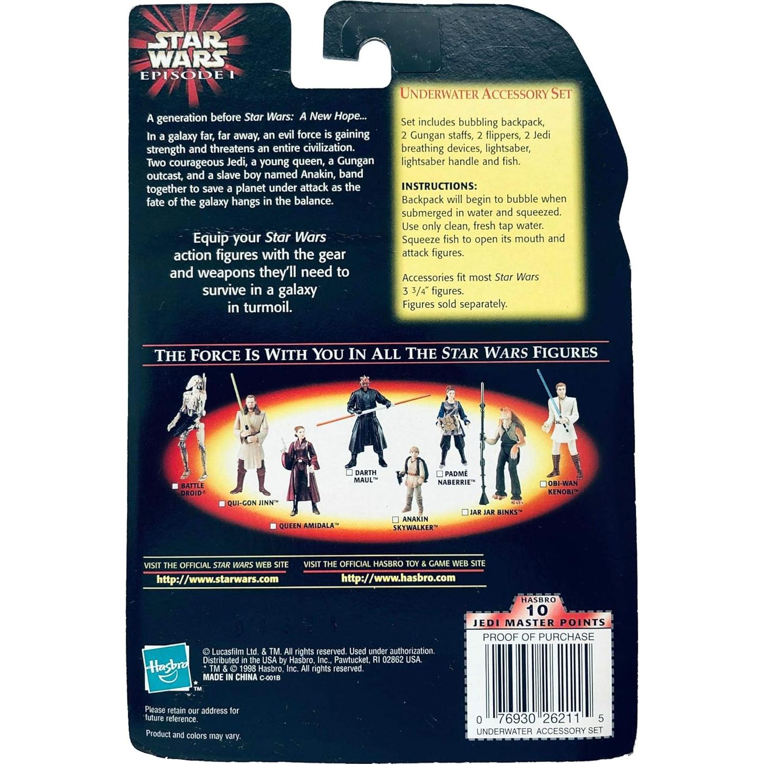 Set de Accesorios Submarinos Star Wars Hasbro 9.53 cm