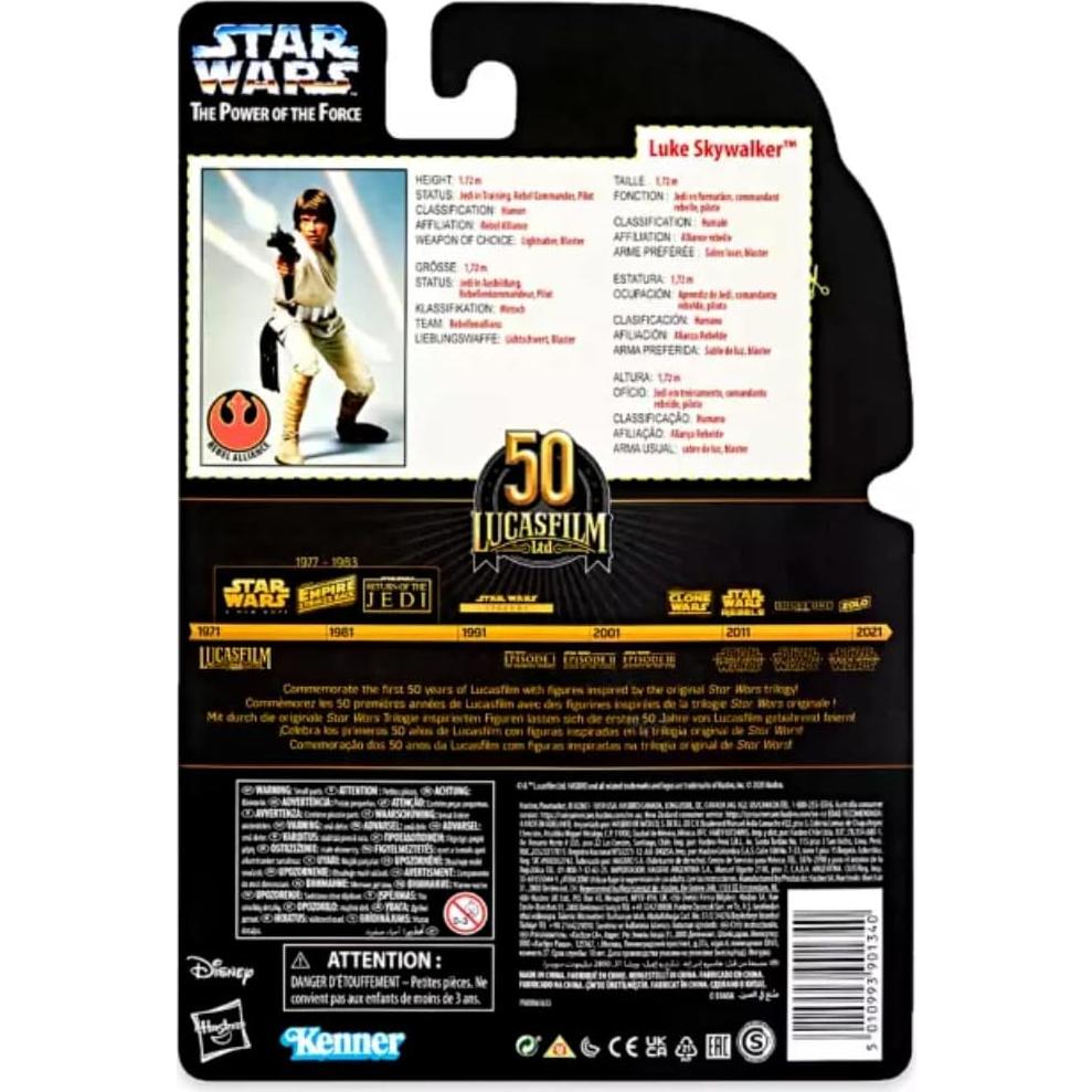 Figura de Acción Luke Skywalker 14.5 cm Black Series Hasbro
