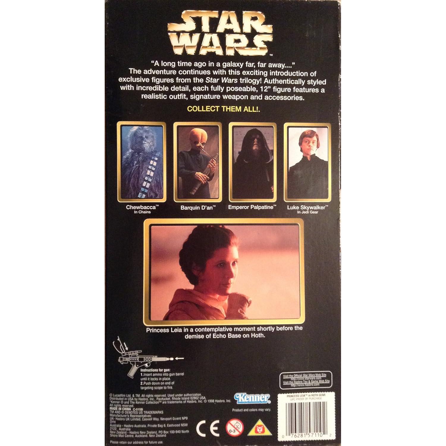 Figura de Acción Star Wars 1998 - Princesa Leia Hoth 30.48 cm