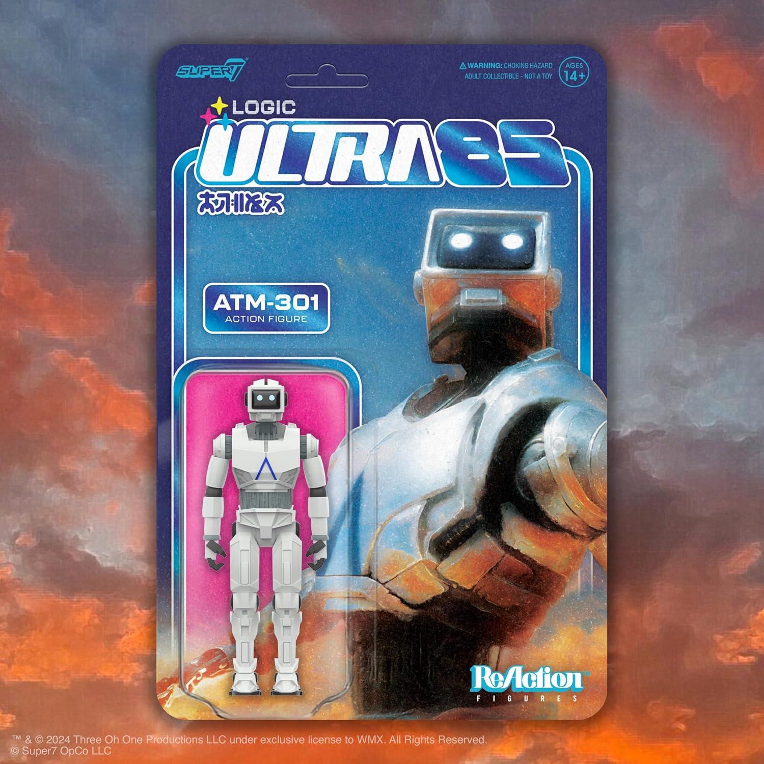 Figura de Acción Super7 Logic ATM-301 9.53 cm Retro Hip Hop