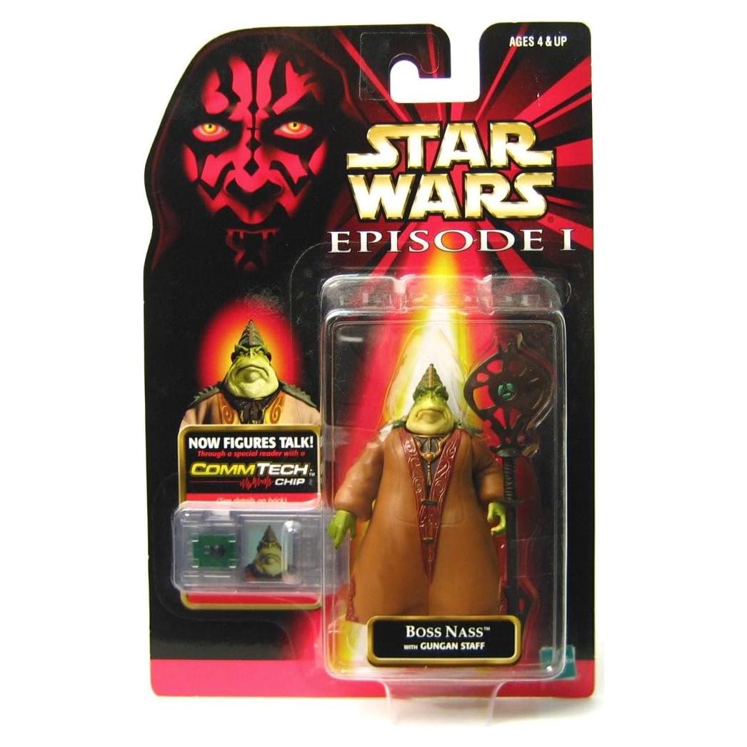 Figura de Acción Boss Nass Star Wars 9.5 cm con Chip de Voz
