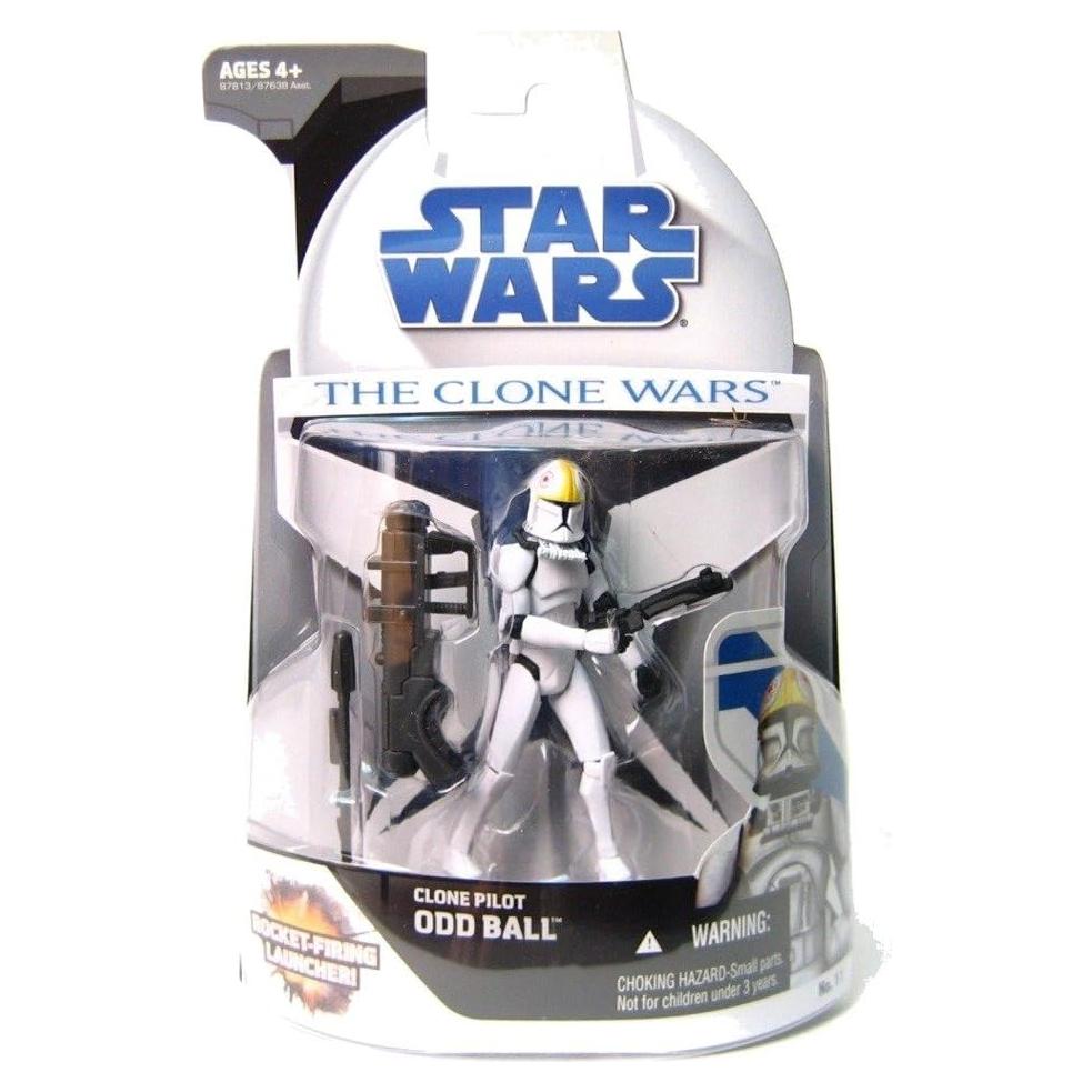 Figura de acción Star Wars Clone Wars Hasbro ODD BALL 2.5cm