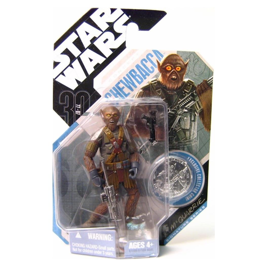 Figura de acción Chewbacca McQuarrie 30 Aniversario Star Wars