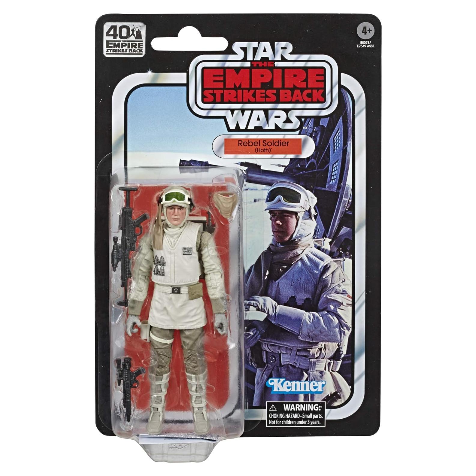 Figura de Acción Soldado Rebelde Hoth Star Wars 40 Aniversario