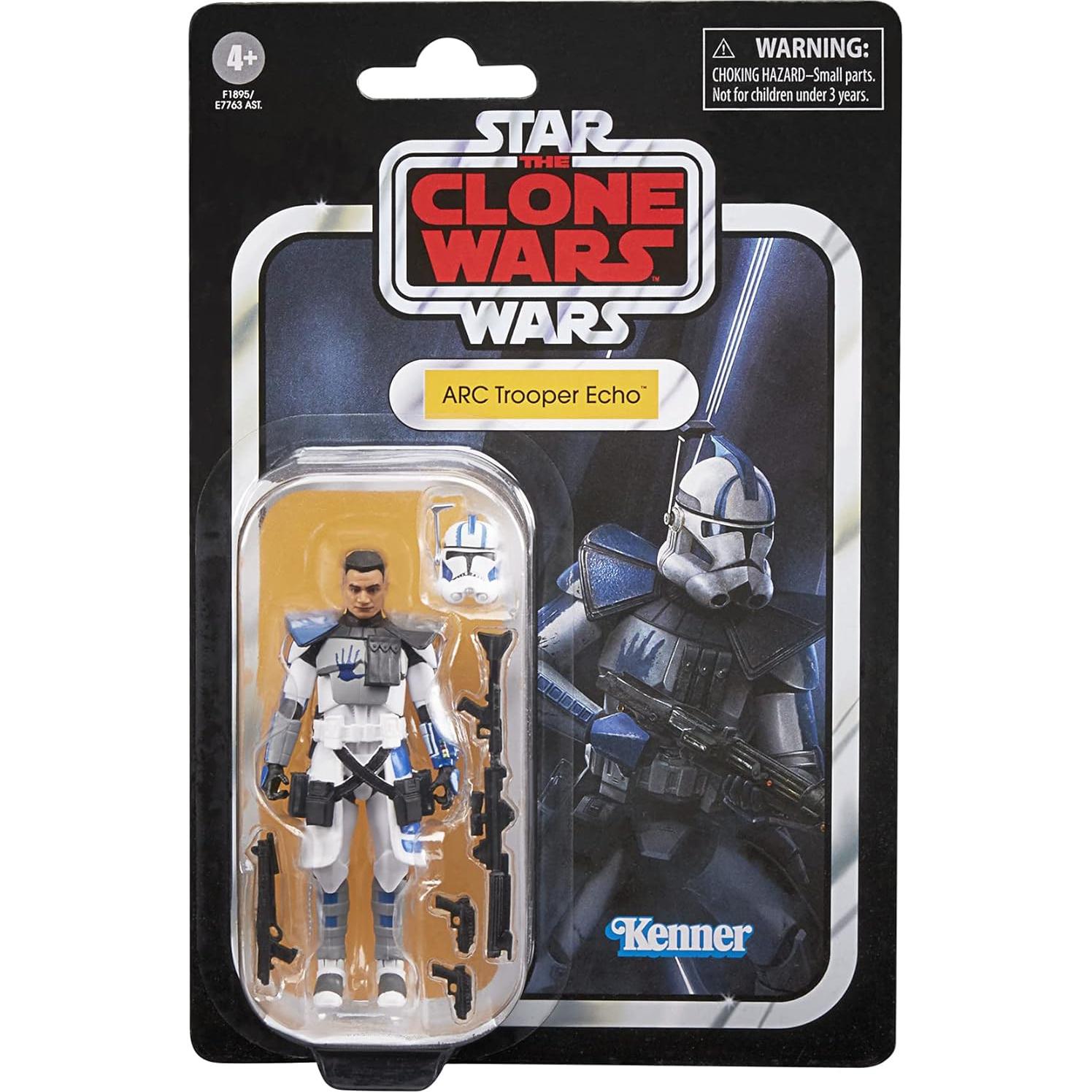 Figura de Acción Star Wars Vintage ARC Trooper Echo 10 cm