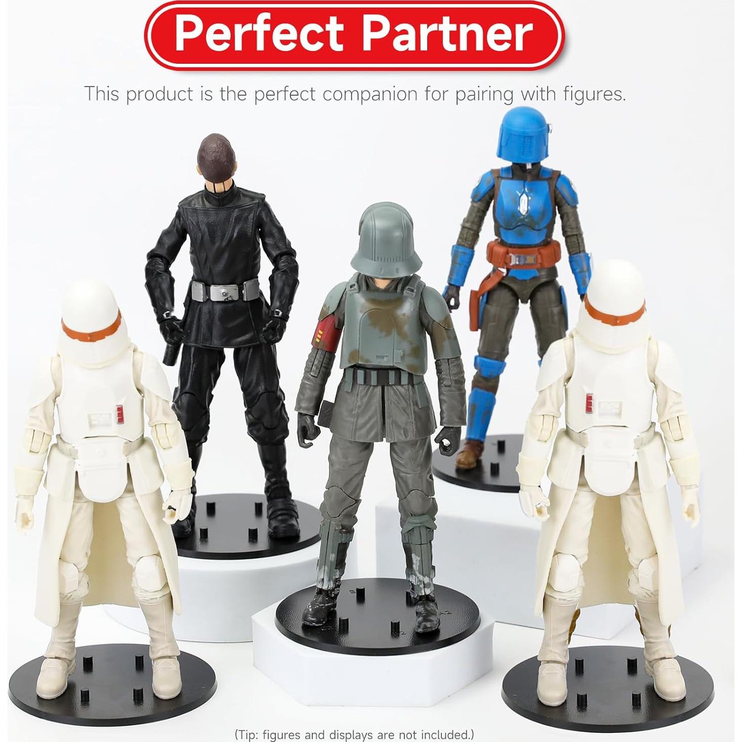 Soportes de Figuras de Acción SIXPOINTS 28 Piezas Multi-PEG