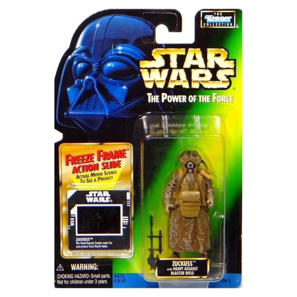 Figura de Acción Zuckuss Star Wars POTF2 Congelación en el Tiempo